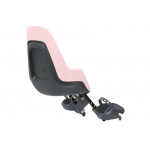 Detská sedačka Bobike Go Mini predná - ružovo-čierna